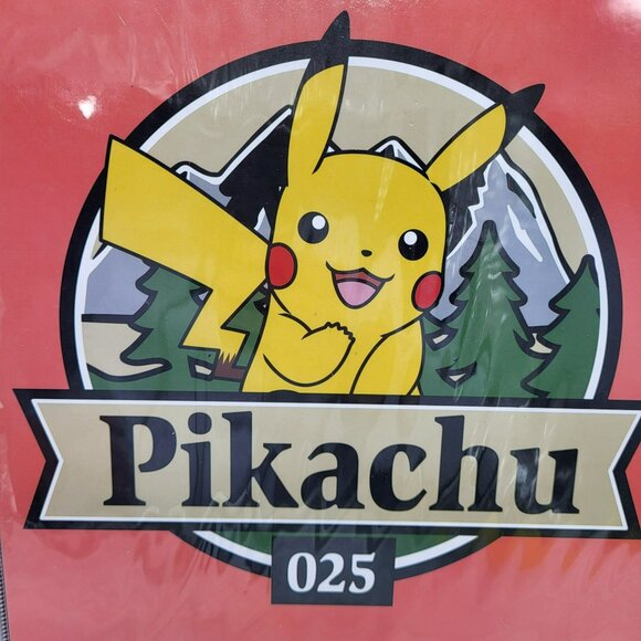 Pikachu Pokémon 025 3 Ring Binder 9.75 X 11.5 X 1.5 Red & Yellow School Supplies - Picture 8 of 10